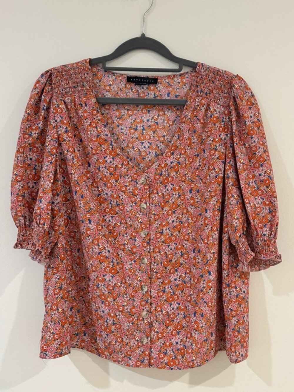 Sanctuary floral blouse M